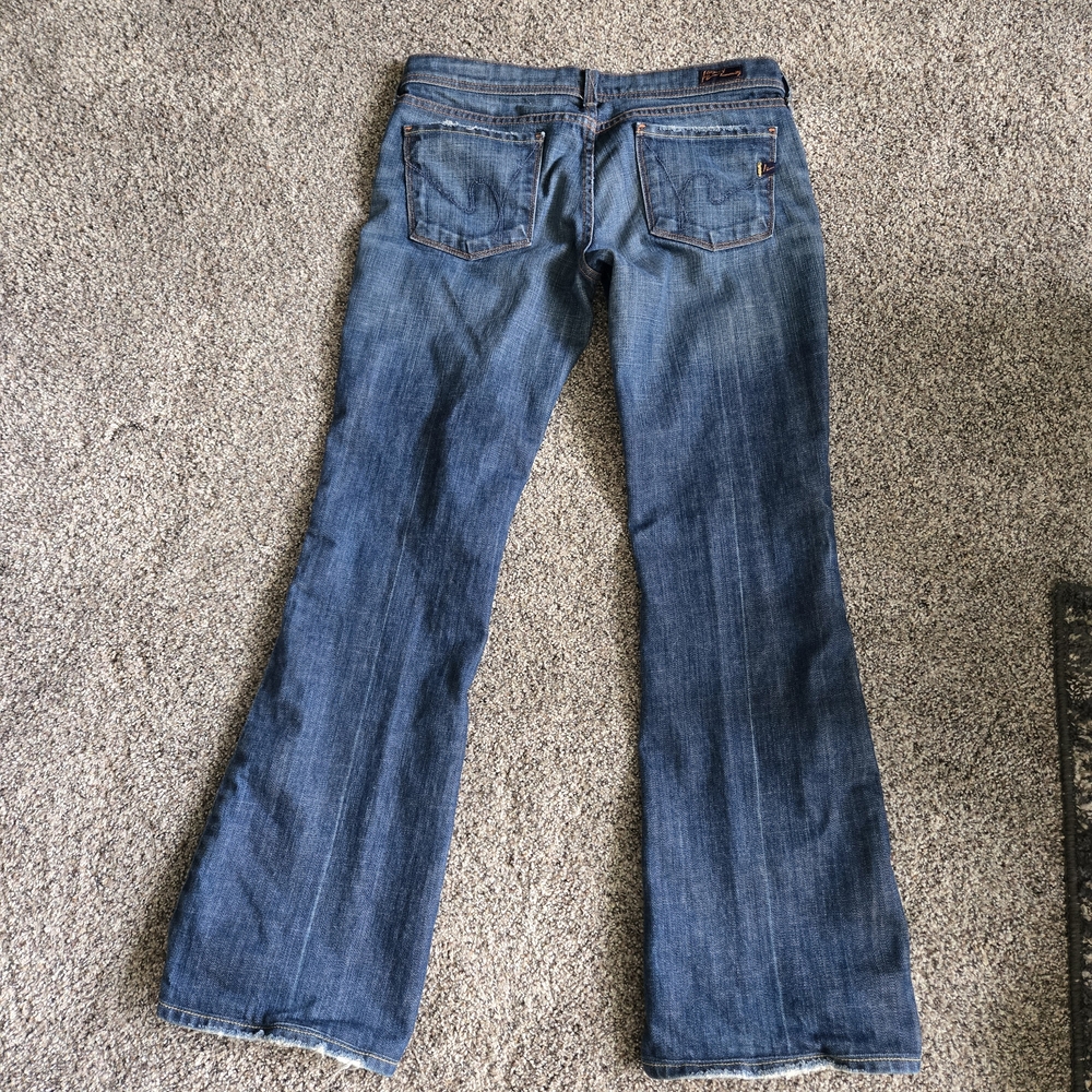 Citizens Of Humanity Flare Blue Jeans